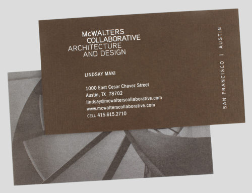 Project Spotlight: McWalters Business Card